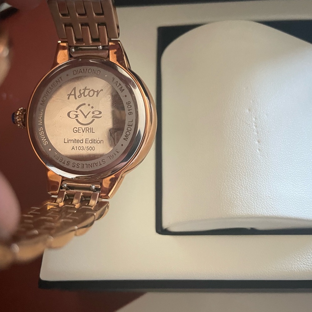 New with Box Gevril Limited Edition , Swiss Movement